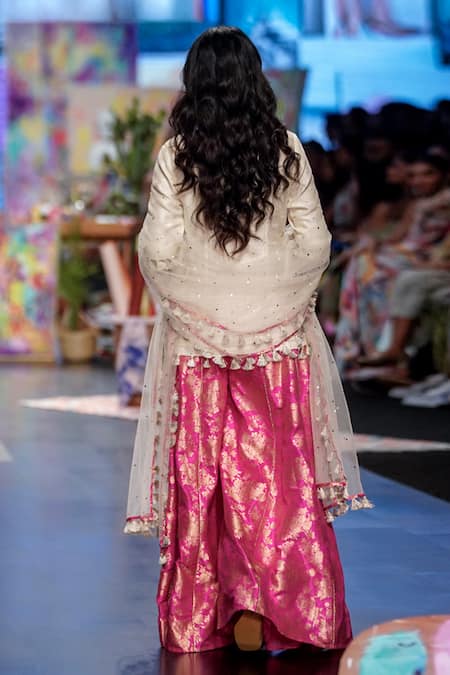 Payal Singhal Amaya  Embroidered Kurta Sharara Set 
