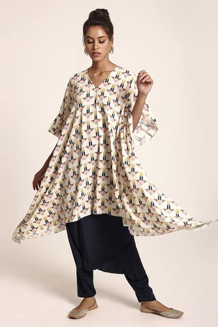 PS Pret by Payal Singhal Arrow Print Kaftan & Pant Set 