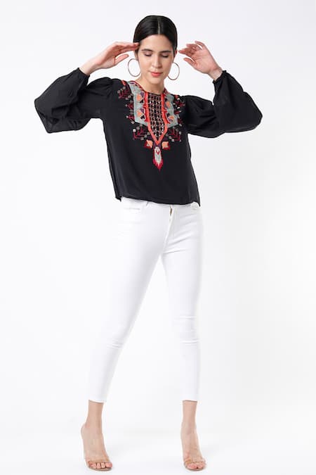 PS Pret by Payal Singhal Embroidered Top 
