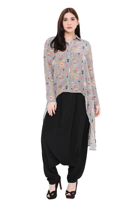 PS Pret by Payal Singhal Bandhani Kilim Print Top 