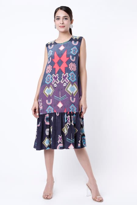 PS Pret by Payal Singhal Ikat Star Print Tunic 