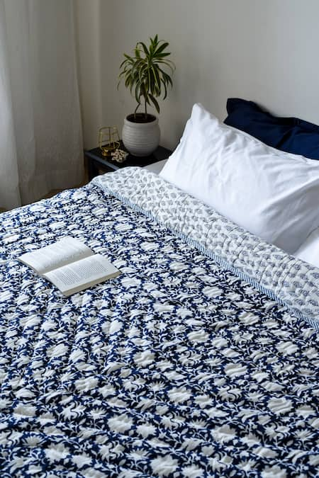 Raamae Bouti Block Print Quilt 