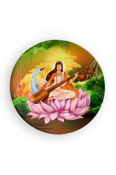Saraswati Puja: Over 1,655 Royalty-Free Licensable Stock Illustrations &  Drawings | Shutterstock