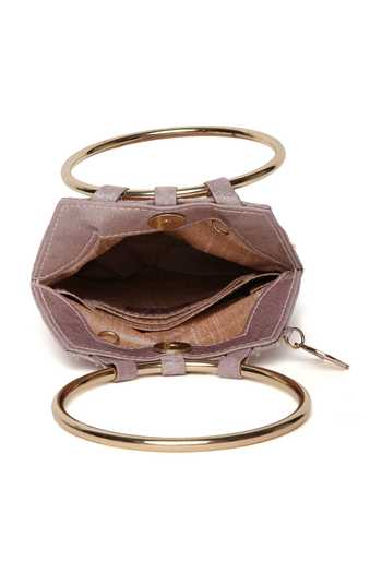 Quirky Tales_Pink Embellished Mia Bead Bag_Online_at_Aza_Fashions
