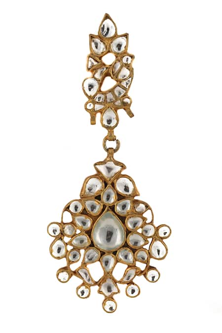 Riana Jewellery Gold Plated Pearls, Stones Bead Peacock Pendant Choker Set at Aza Fashions Riana Jewellery_Gold Plated Pearls, Stones Bead Peacock Pendant Choker Set _at_Aza_Fashions