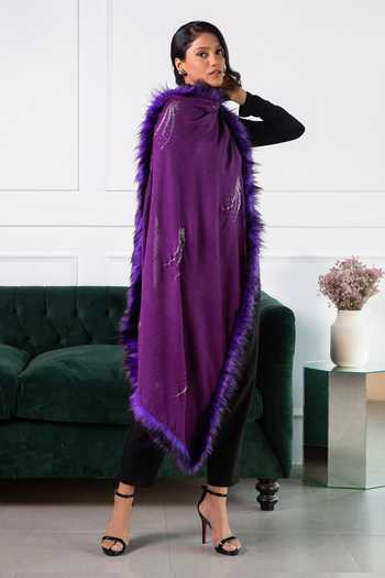 Rhe-Ana Annabelle Wool Shawl 