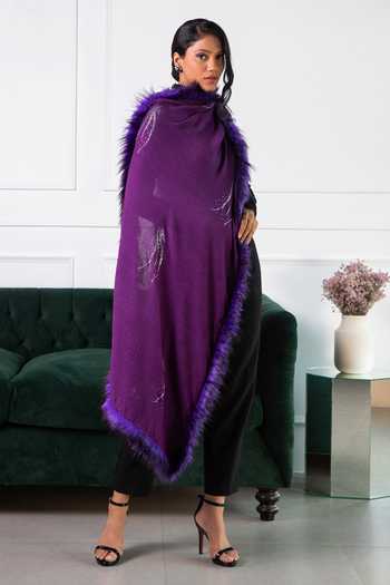 Rhe-Ana Annabelle Wool Shawl 