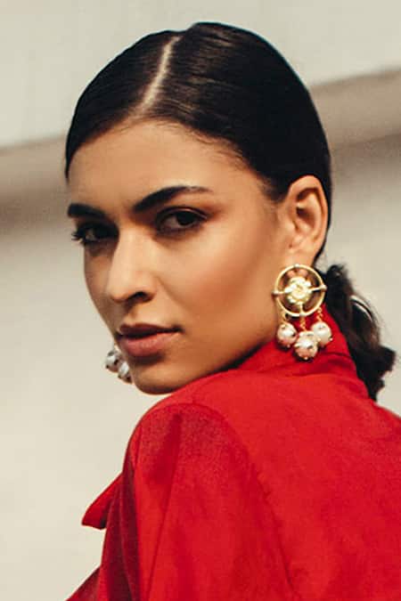 Radhika Agrawal Jewels Joe Bead Drop Danglers 