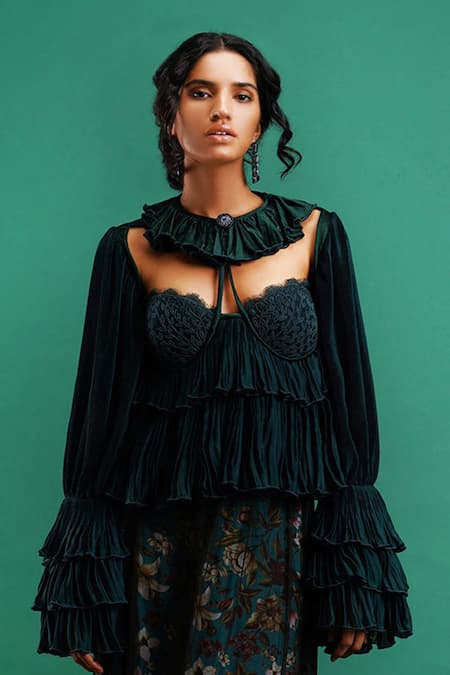 Nidhi Yasha Pleated Top 