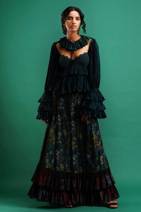 Nidhi Yasha Printed Skirt 