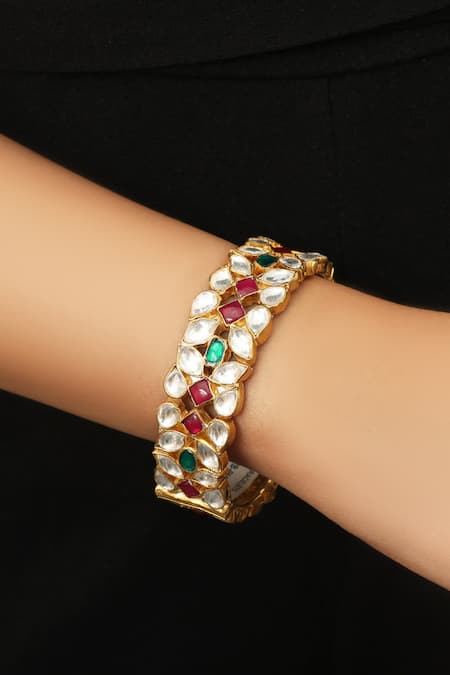 Riana Jewellery Stone Bangle Single Pc 