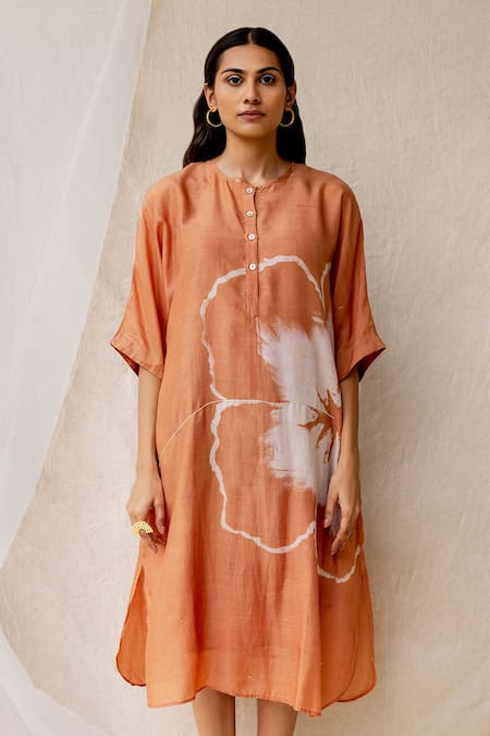 Identiti Women Solid Indo Western Tunic/Dress