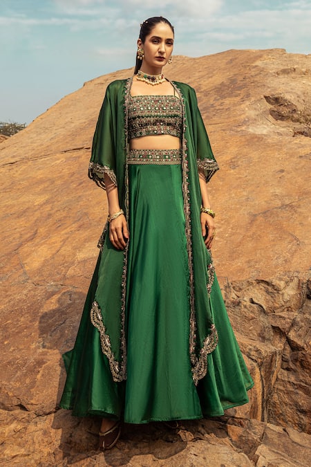 Ridhima Bhasin Embroidered Lehenga Set 