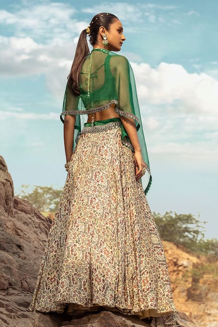 Ridhima Bhasin Printed Lehenga Set 