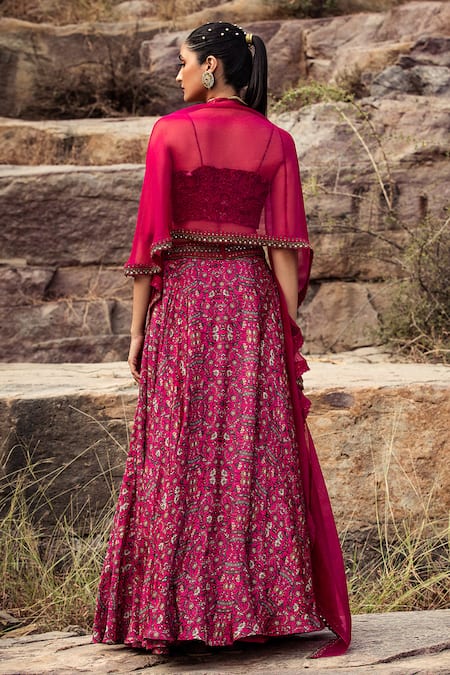 Ridhima Bhasin Printed Lehenga Set 