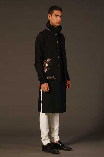 Rohit Bal Matka Silk Bundi 