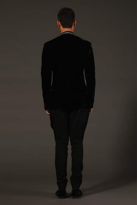 Rohit Bal Silk Velvet Tuxedo 