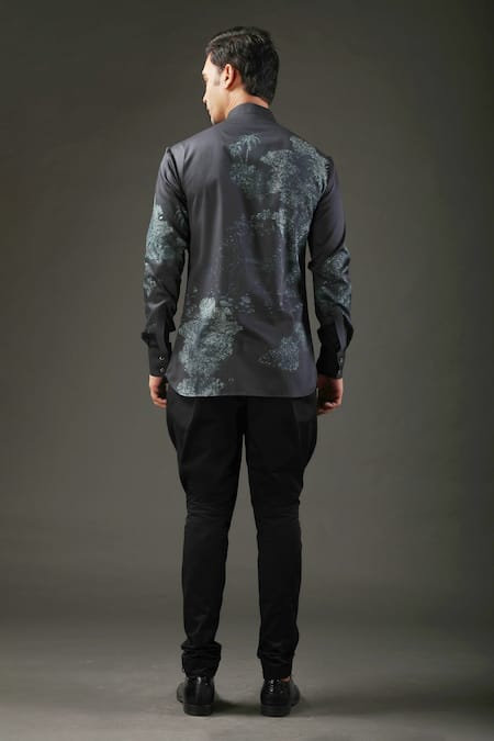 Rohit Bal Shibori Print Shirt 