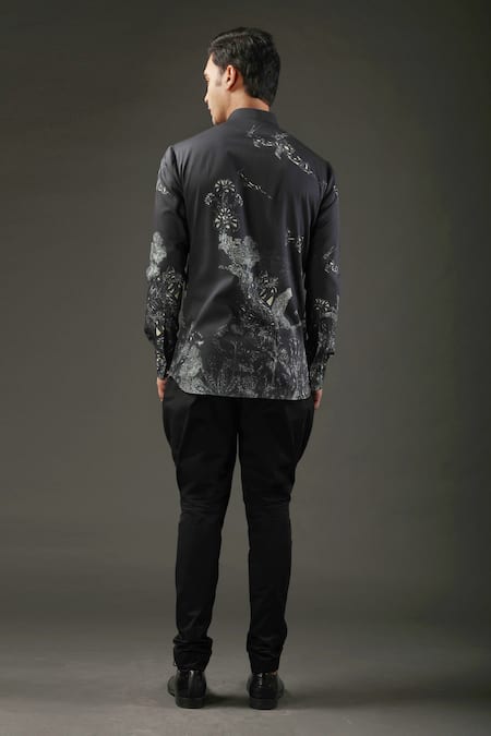 Rohit Bal Shibori Print Shirt 