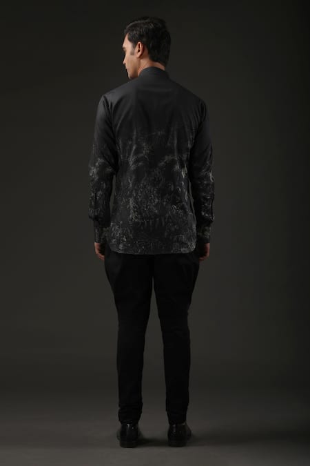 Rohit Bal Shibori Print Shirt 