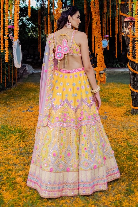 Beautiful Designer Wedding Fancy Silk Lehenga Choli Anaara 6511 – Anant Tex  Exports Private Limited