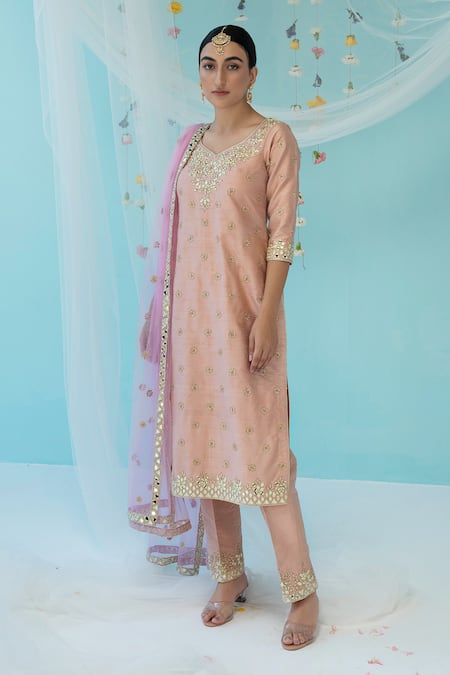 Angad Singh Embroidered Kurta Set 