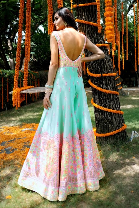 Rajbinder Chahal Embroidered Jumpsuit 