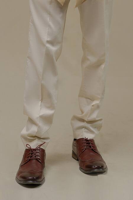 Runit Gupta Beige Pure Silk Quilted Bundi And Kurta Set For Kids at Aza Fashions Runit Gupta_Beige Pure Silk Quilted Bundi And Kurta Set For Kids_at_Aza_Fashions