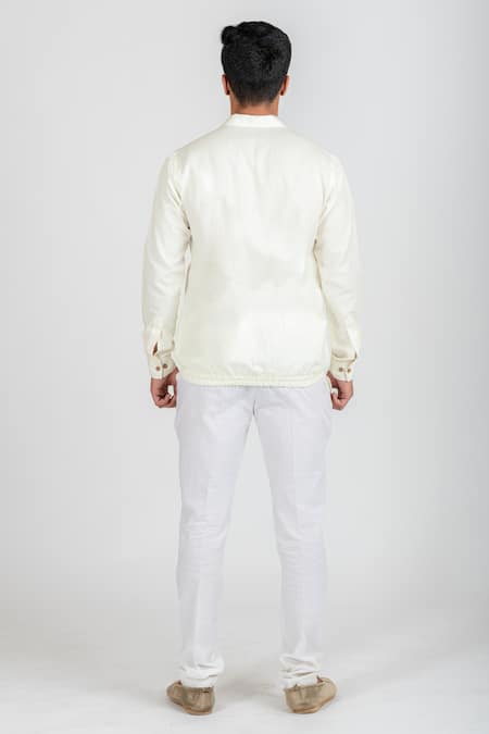 Runit Gupta Colourblock Shirt Style Jacket 