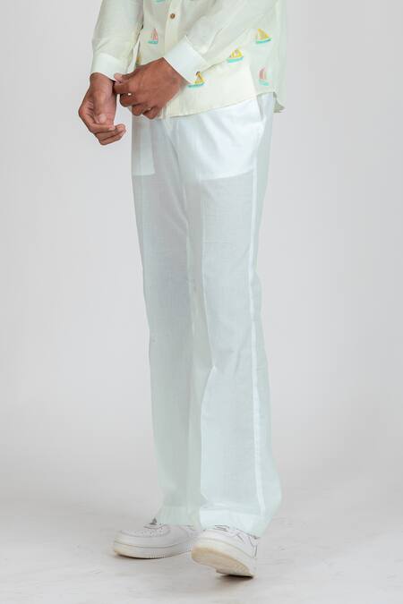 Men's Flared Trousers Bell Bottom Retro Business Dress Pants | Bublédon