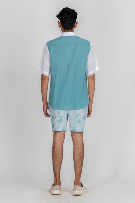 Runit Gupta Tie Dye Shorts 