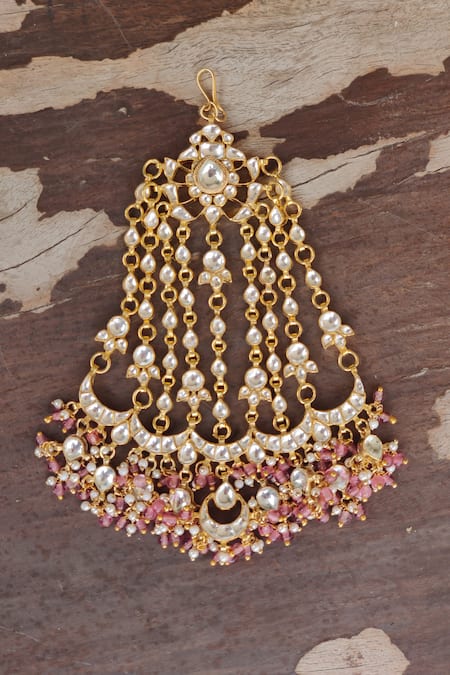 Riana Jewellery Chandelier Tiered Bead Embellished Passa 