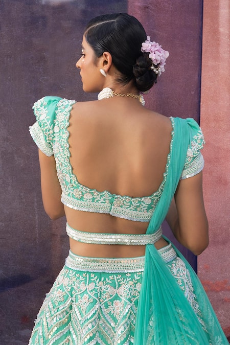 Riantas Embroidered Bridal Lehenga Set 