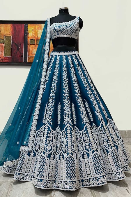 Riantas Silk Bridal Lehenga Set 