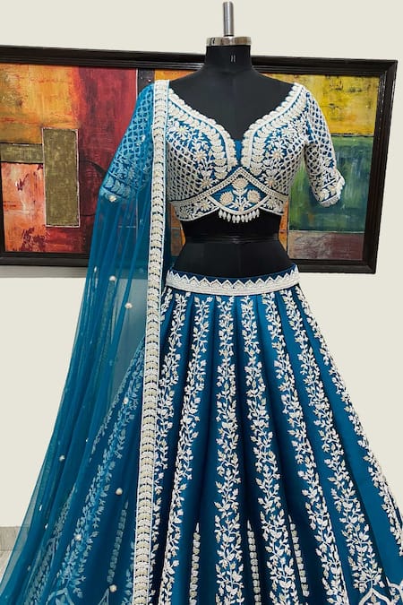 Riantas Silk Bridal Lehenga Set 