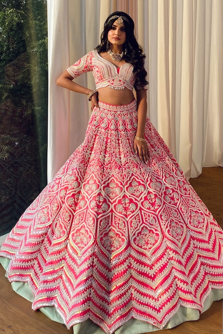 Buy Lehenga Soft Cotton Shibori Print or Self Zari Weaving Umbrella Flair  Lehengas With Lining or Can-can & Canvas Choli Online in India - Etsy