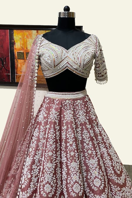 Riantas Silk Bridal Lehenga Set 