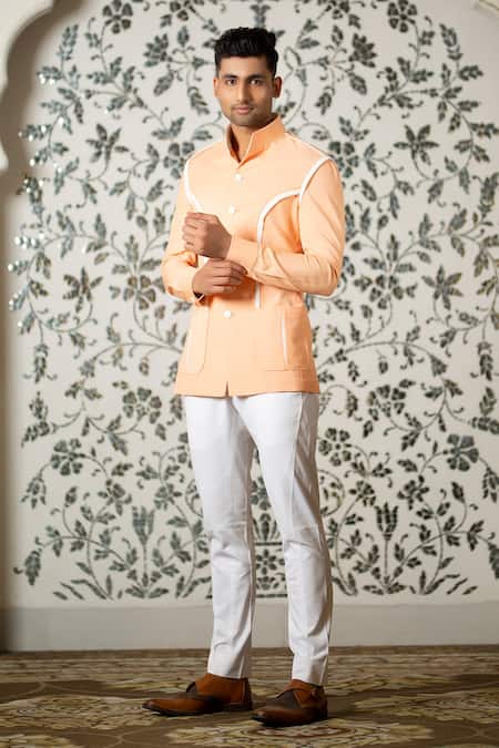 Rohit Kamra Jaipur Linen Short Kurta 
