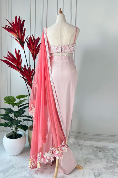 Riantas Tulip Draped Skirt Set 