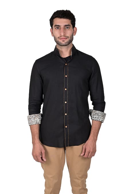 Rohit Kamra Jaipur Printed Shirt & Pant Set 