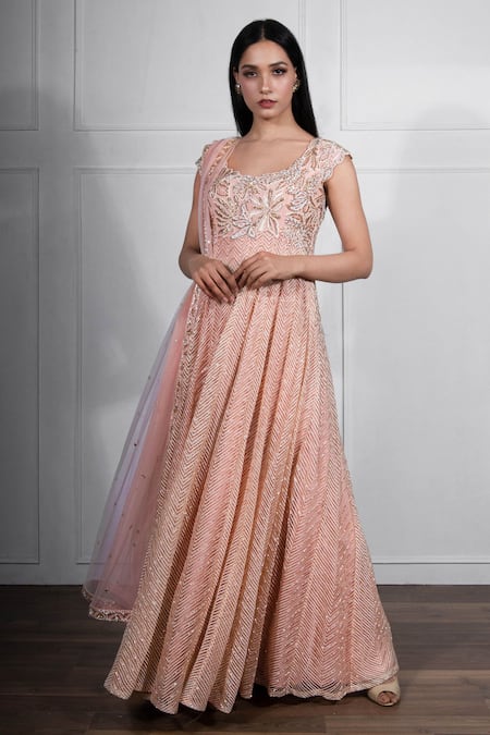 Ritika Mirchandani Embroidered Anarkali with Dupatta 