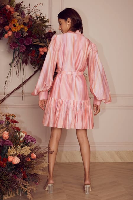 Ridhi Mehra Ren Ombre Shirt Dress 
