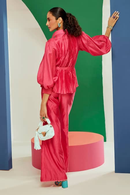 Ridhi Mehra Jemma Shirt & Flared Pant Set 