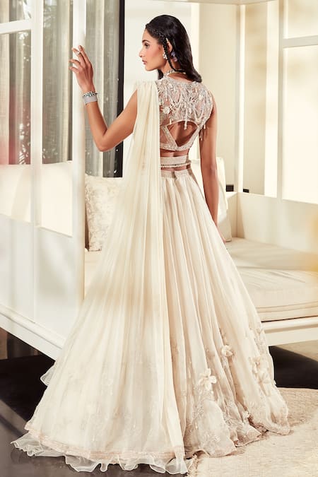 Ridhi Mehra Laurel Embroidered Bridal Lehenga Set 