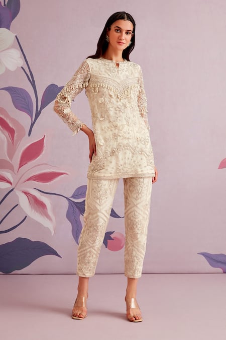 Ridhi Mehra Daphne Embroidered Kurta & Pant Set 