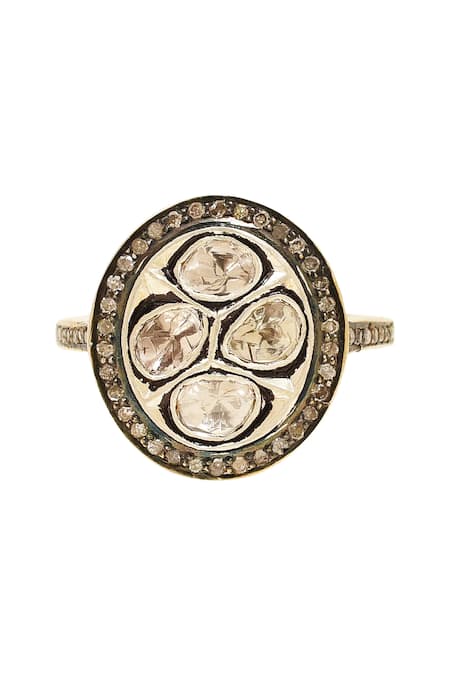 The Alchemy Studio Polki Studded Ring Single Pc 