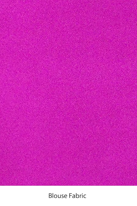 Shop_Rimi Nayak_Blue Organza Chrysanthemum Floral Print Saree _Online_at_Aza_Fashions