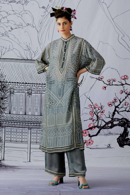 Rajdeep Ranawat Ghazala Tunic & Palazzo Set 