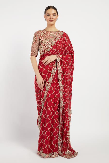 Rabani & Rakha Zaynab Saree with Blouse 