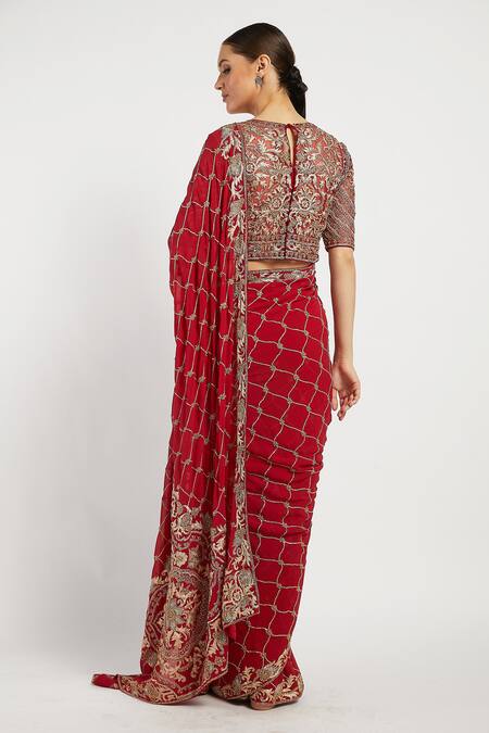 Rabani & Rakha Zaynab Saree with Blouse 